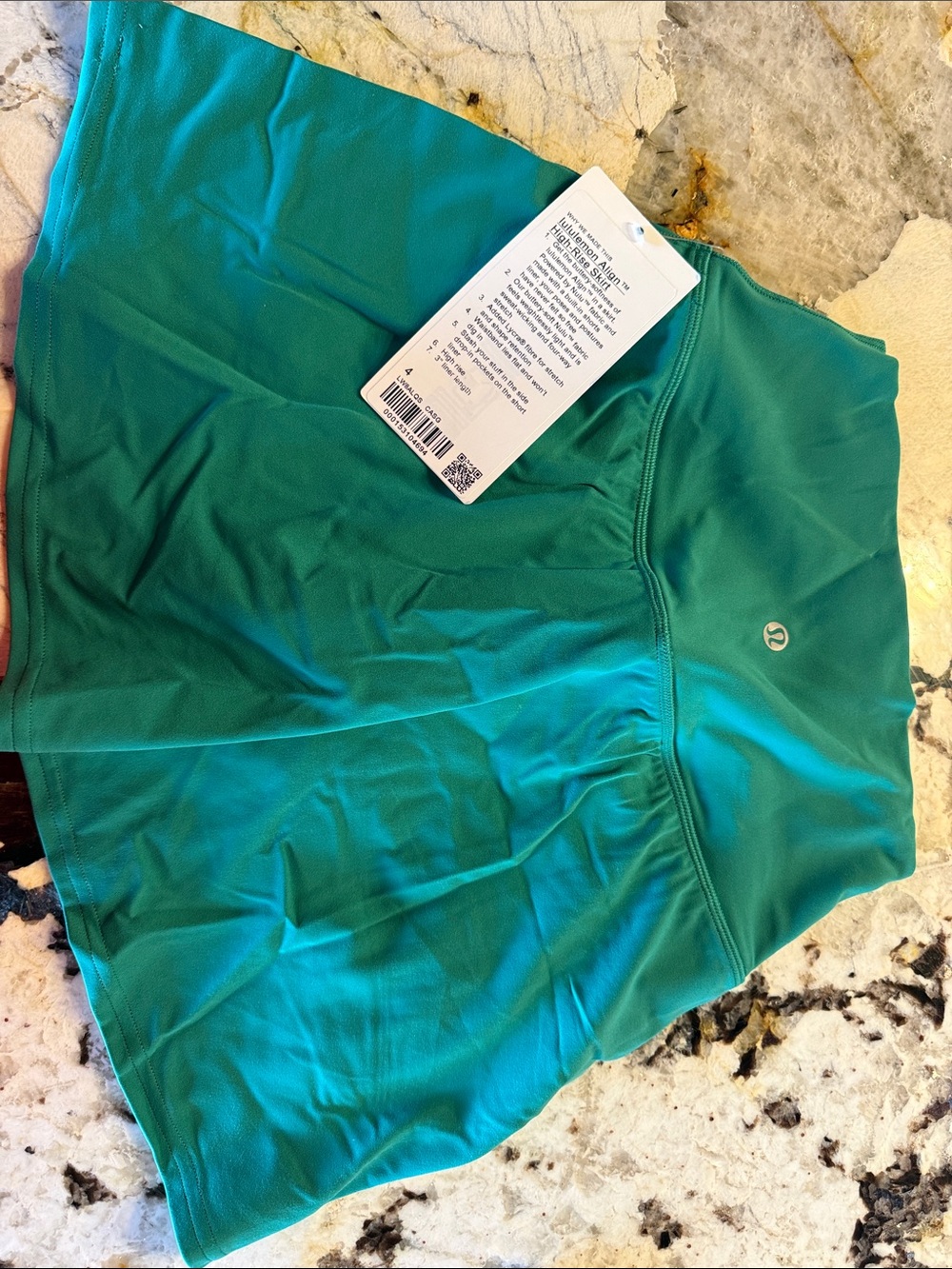 lululemon athletica Teal Align High Rise Skirt